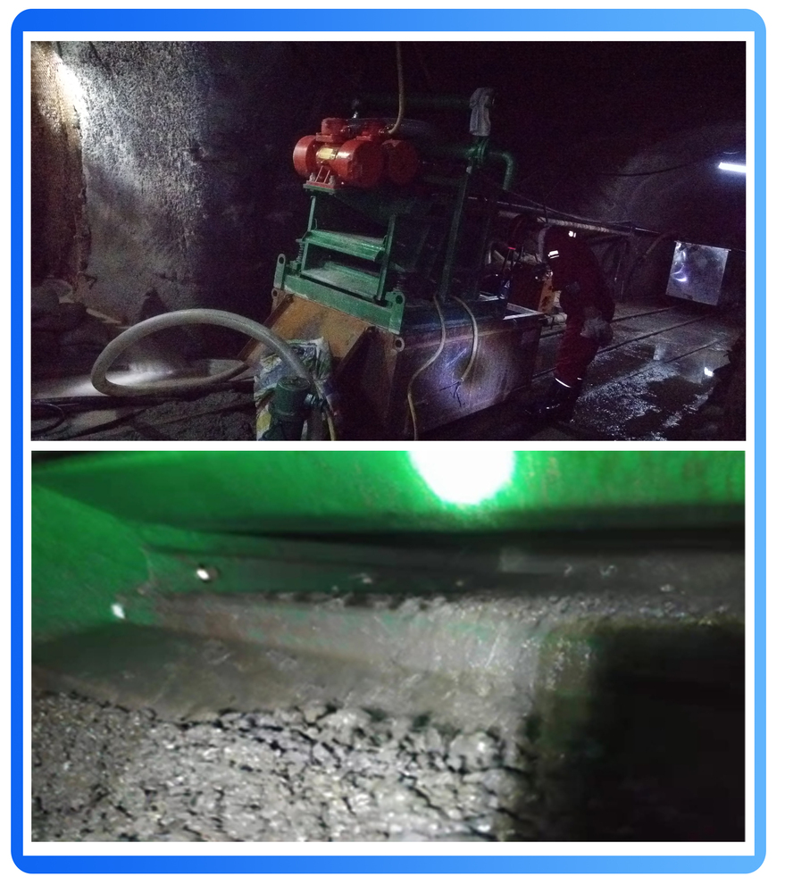 井下定向钻泥浆净化装置使用现场
