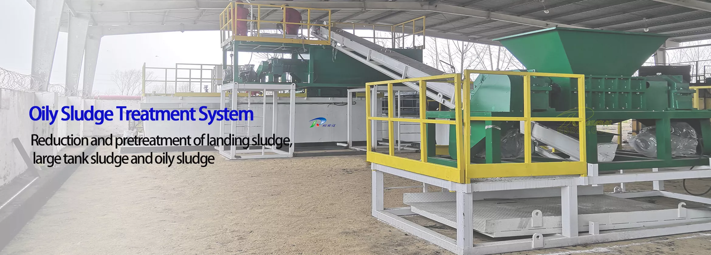 Oil waste washing treatment