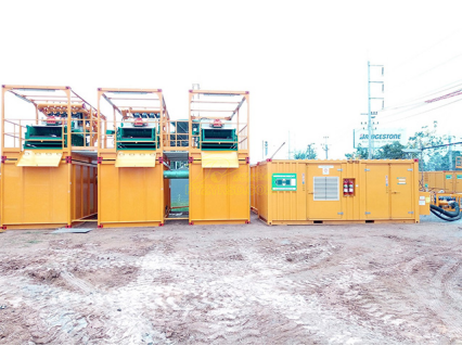 Modular type solids control system