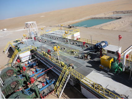 High temperature resistance solids control system